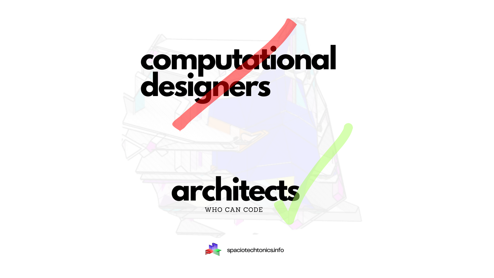 Computational Designers are overrated